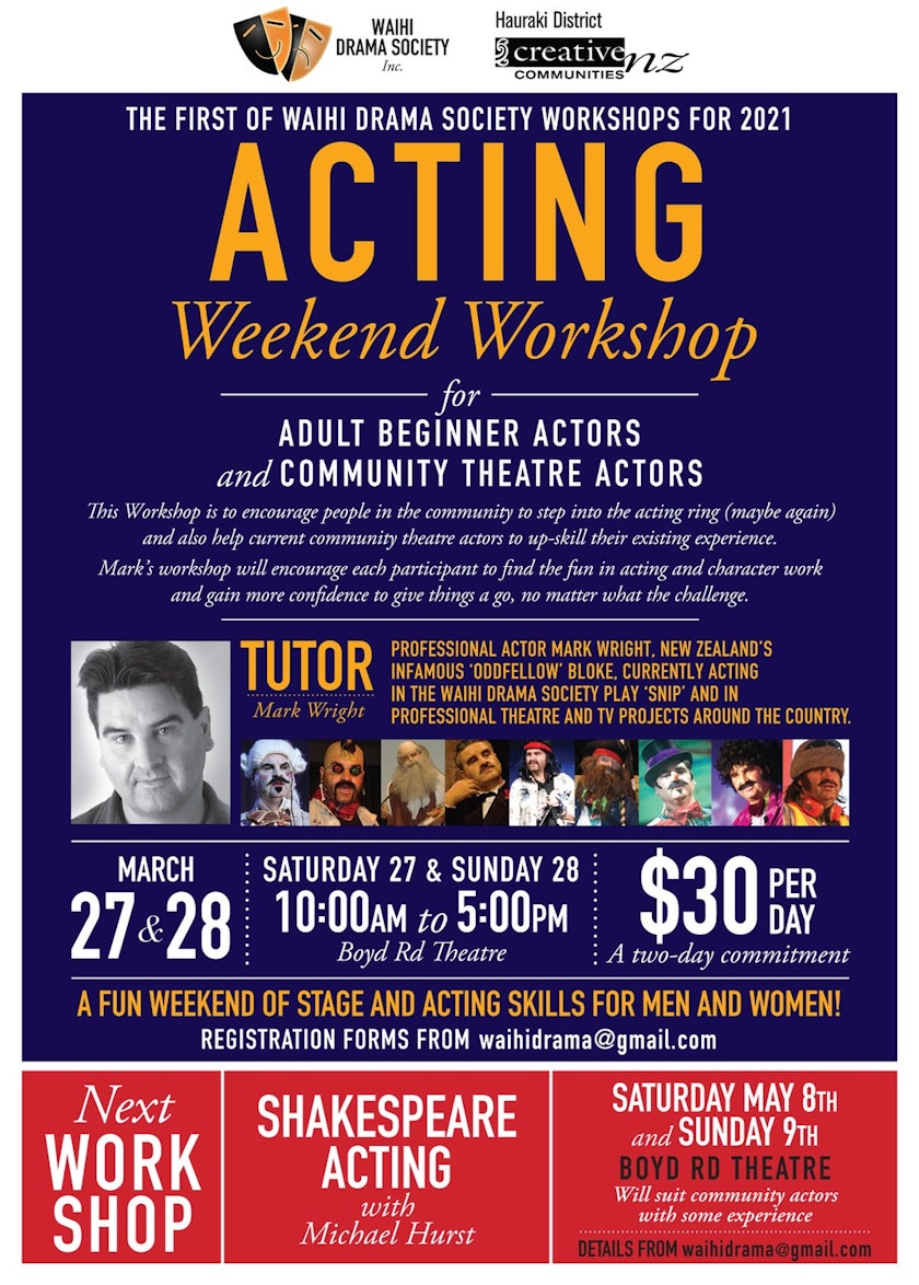 Acting Weekend Workshop