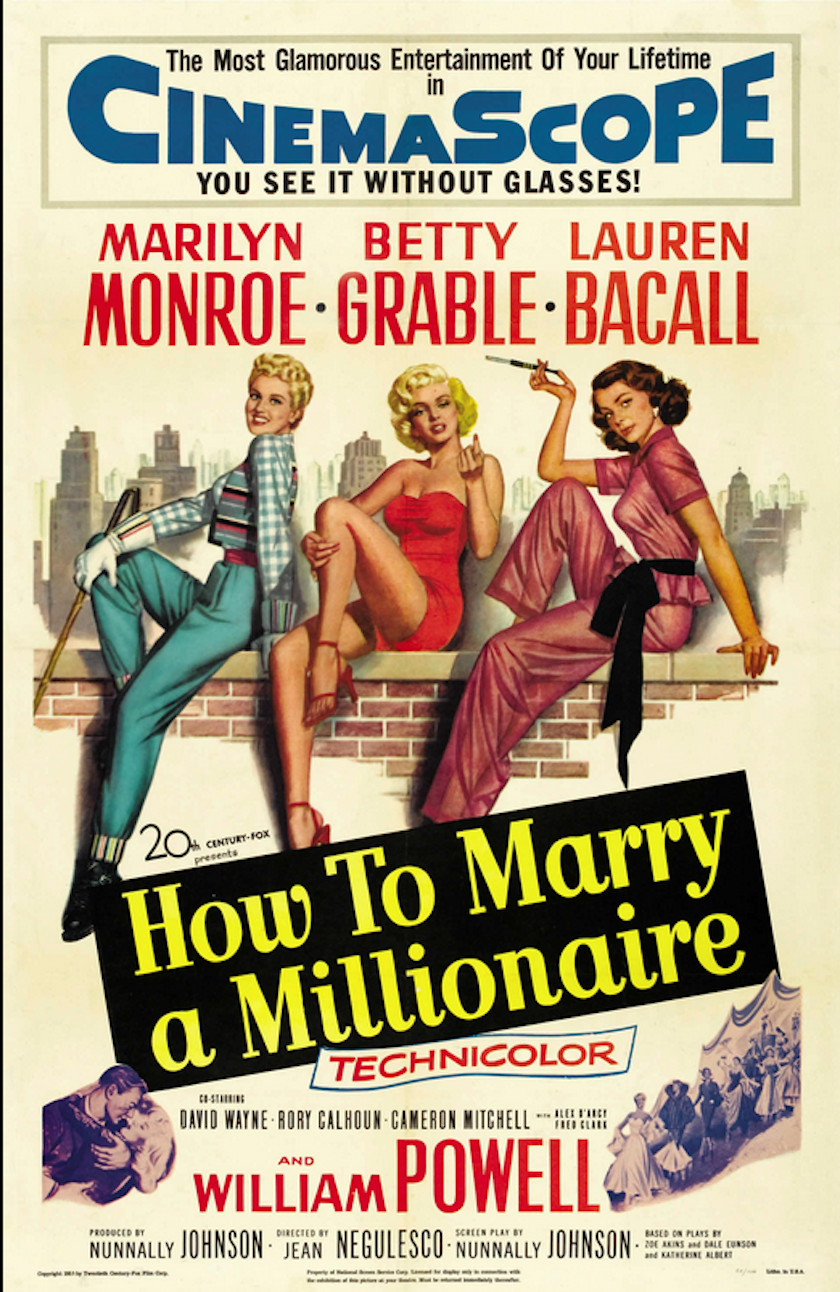 Sept Cinema Club: How To Marry A Millionaire